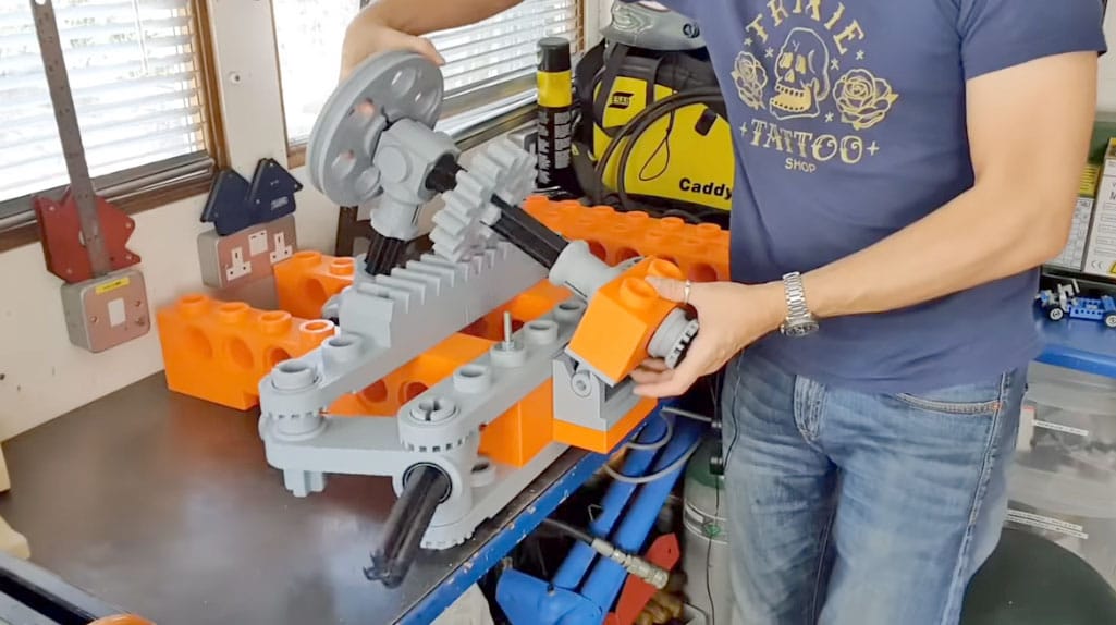 Fogta a Lego Technic gokartot és felnagyította felnőtt méretre