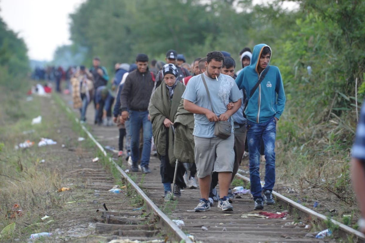 Reggel is özönlöttek a menekültek Szerbia felől – fotók