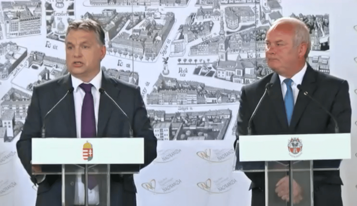 Orbán Viktor Nagykanizsán utat, ipari parkot és sportcsarnokot ígért