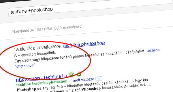 Eltávolította a Google a + Boolean operátort a keresőből