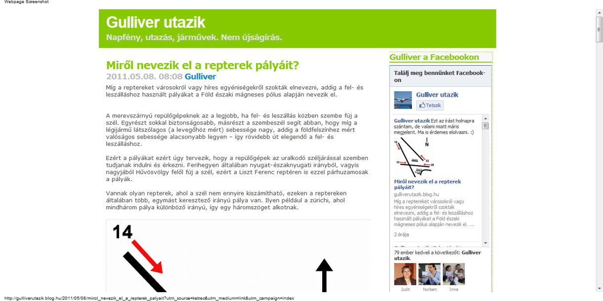 Miről nevezik el a repterek pályáit?