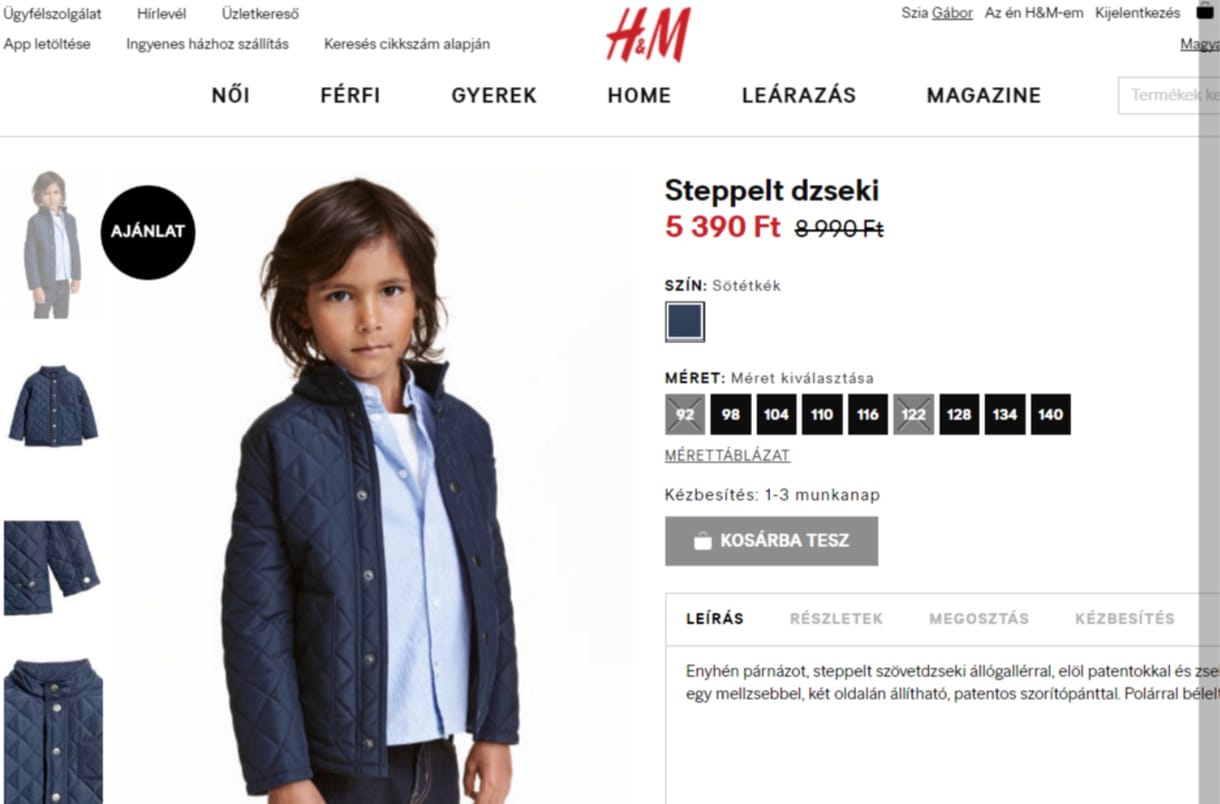 A H&M kicsit belezavarodott a saját akcióiba