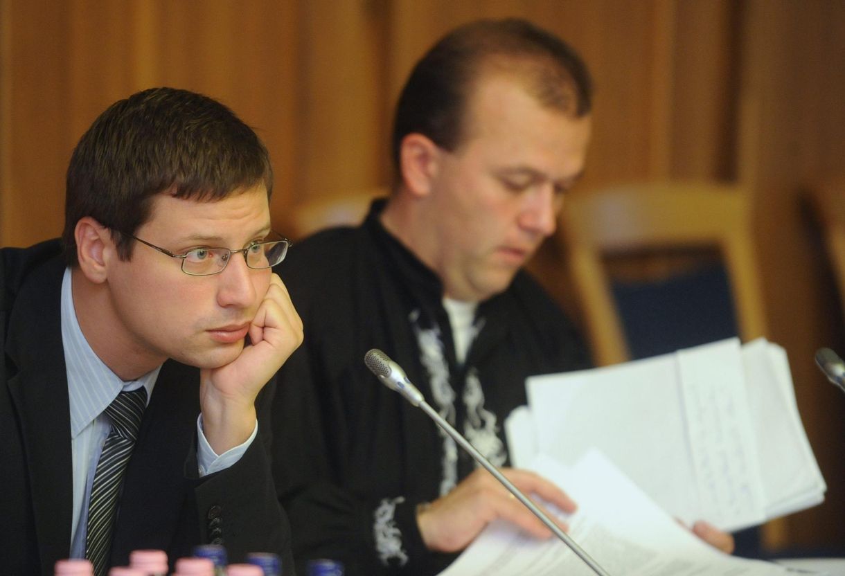 Gulyás Gergely és a falra festett ördög