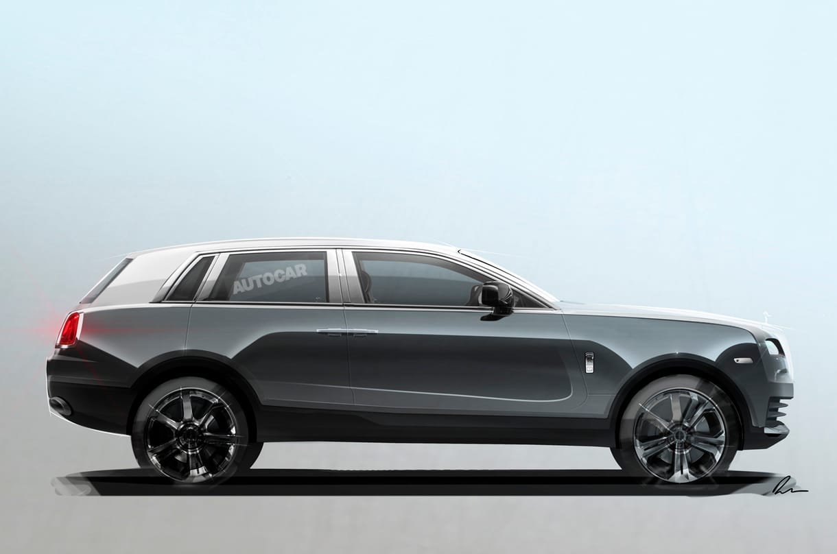 Nincs kegyelem, jön a Rolls-Royce SUV