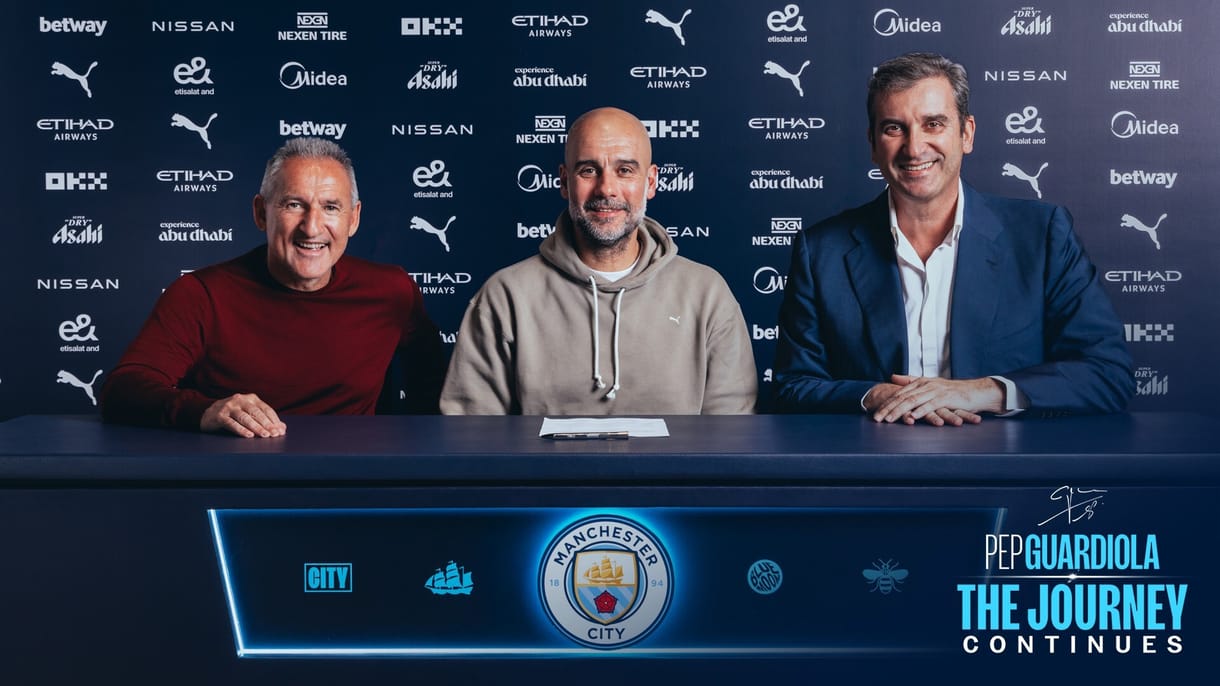 Szerződést hosszabbított Pep Guardiola a Manchester Cityvel