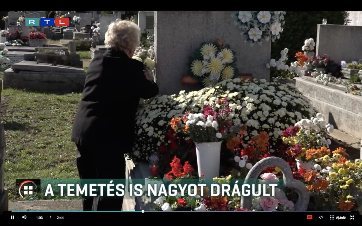 Közel félmillió forintba kerül egy koporsós temetés Magyarországon