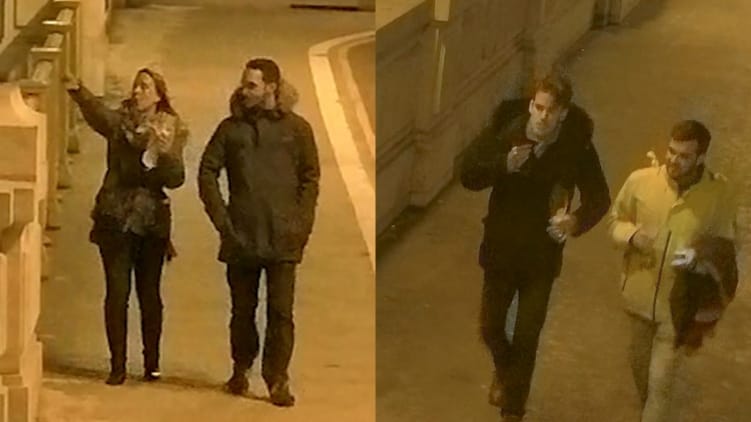 Videó: Sétáló pár törte le brahiból a Margit híd kőkeresztjeit