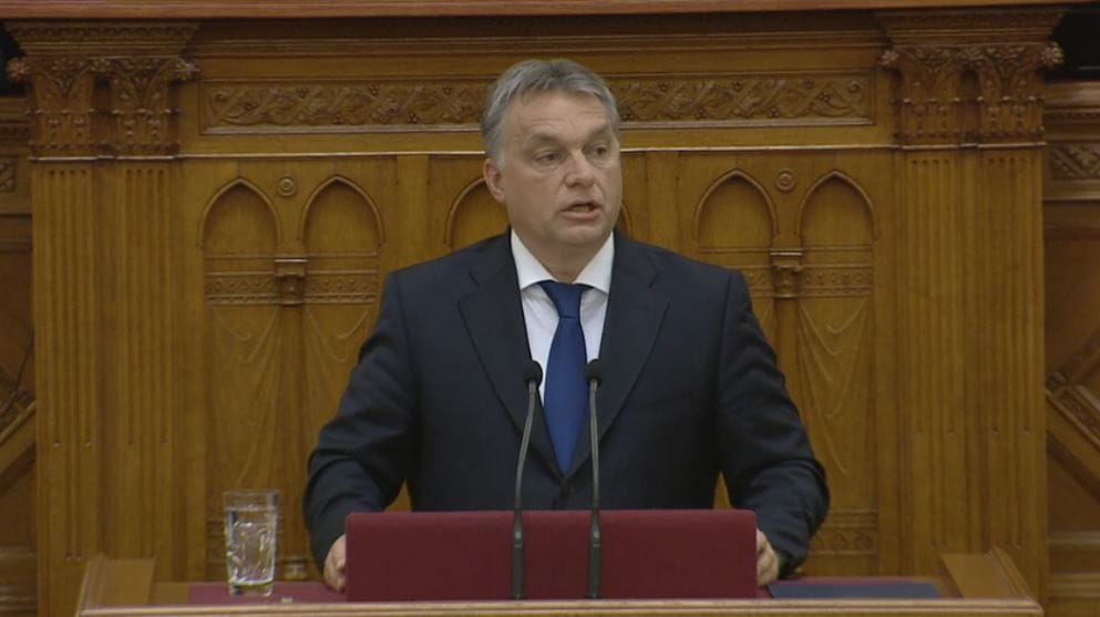 Orbán szavait máris törvénybe iktatnák
