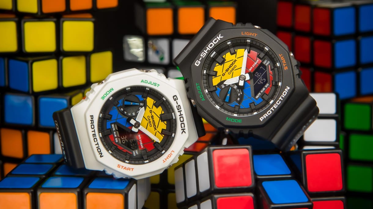 A Rubik-kocka előtt tiszteleg a Casio új órája, és úgy is néz ki