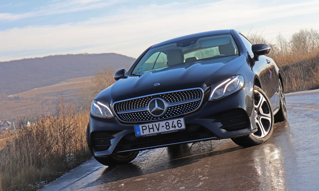 A szépség belülről fakad: teszten a Mercedes E400 Coupé