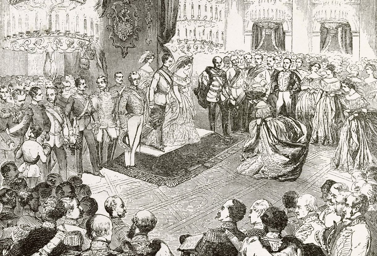 Fénysugár volt a reménytelenségben Sissi - 170 éve tartották Erzsébet királyné és Ferenc József esküvőjét