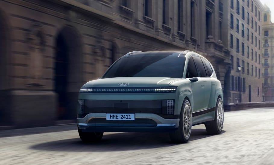 Gigantikus 7 üléses villany-SUV a vadonatúj Hyundai Ioniq 9