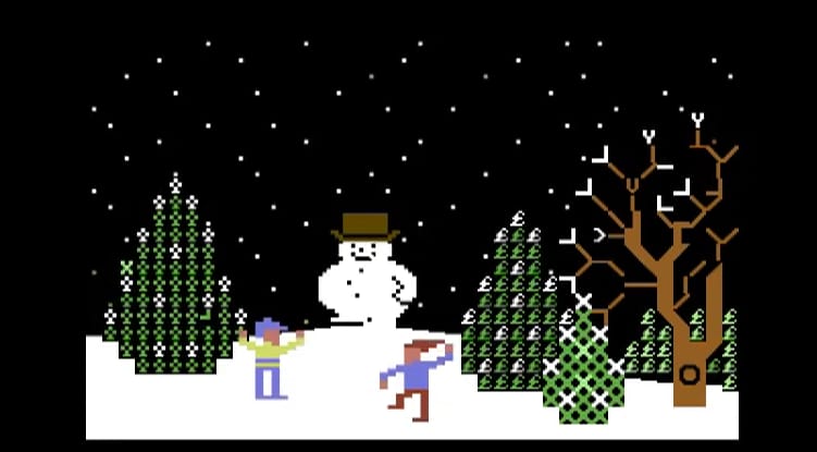 Ilyen volt a karácsony a Commodore 64-en [videó]