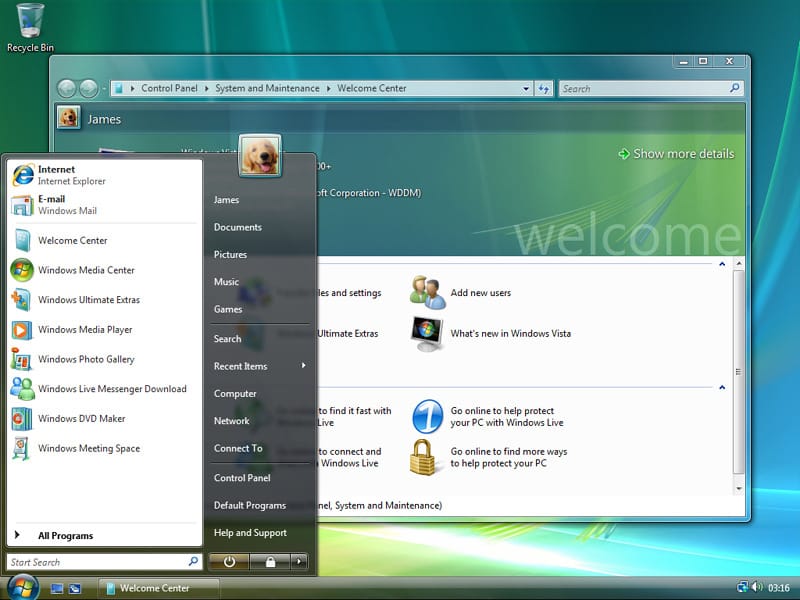 Bánja a Vistát a Microsoft-vezér