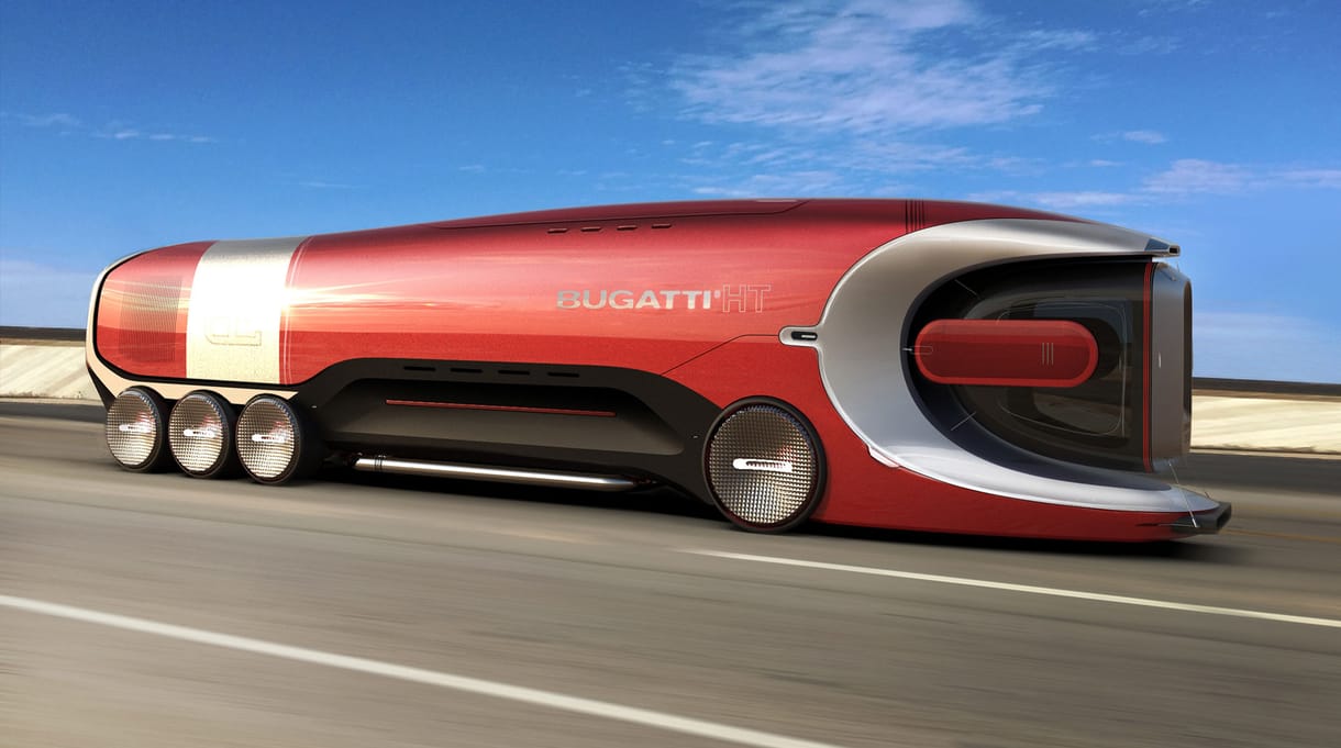 Milyen lenne egy Bugatti kamion? Természetesen 300-zal menne