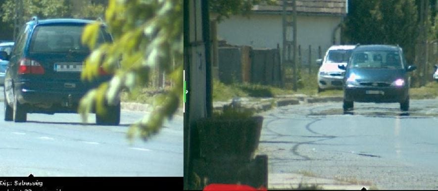 Egy órán belül háromszor fotóztak le ugyanott gyorshajtás miatt egy autóst