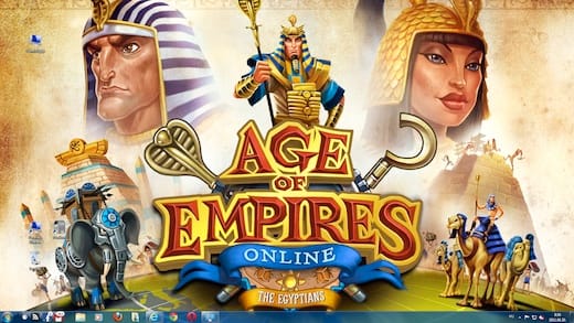 Age of Empires online és Angry Birds témák Windowshoz