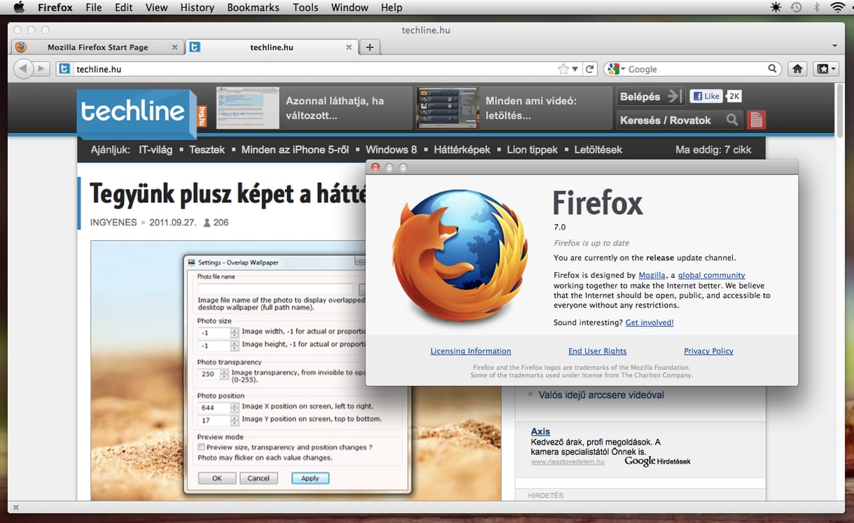 Letölthető a Firefox 7.0 végleges változata