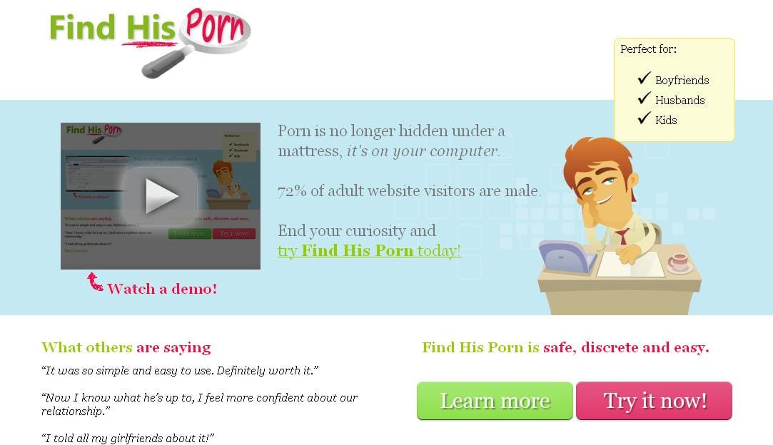 Hiába tárolsz titokban pornót, egy honlap leleplez