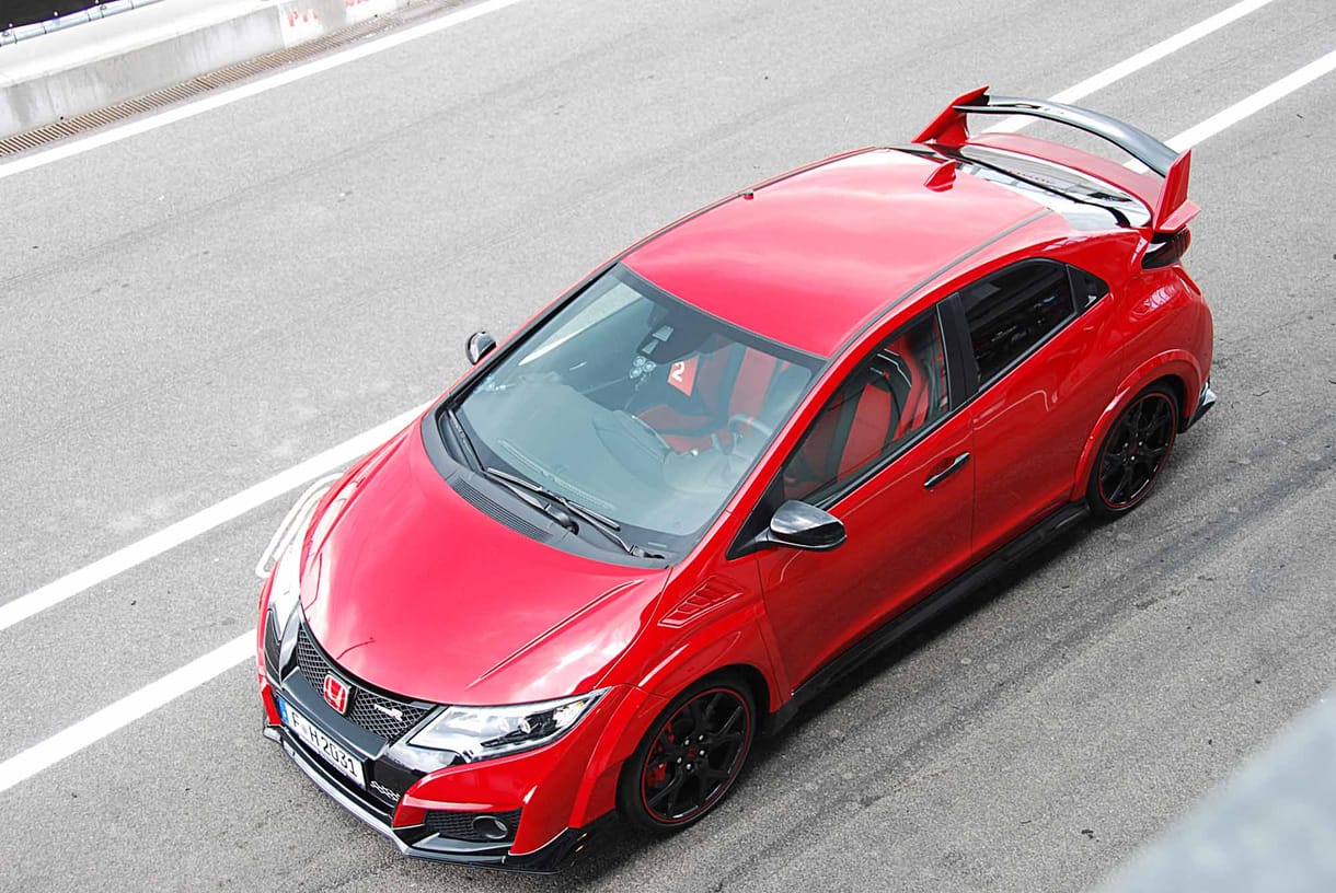 Honda Civic Type R bemutató: piros lámpás vagányok, szevasztok