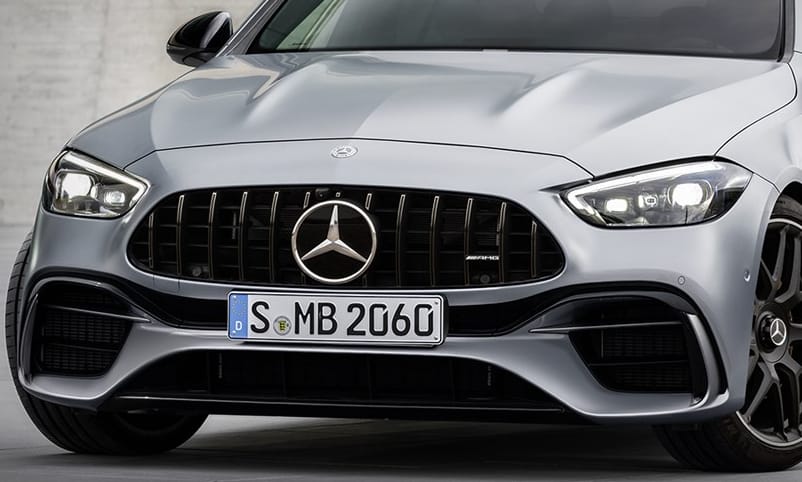 Kémvideón az első 4 hengeres Mercedes-AMG C63