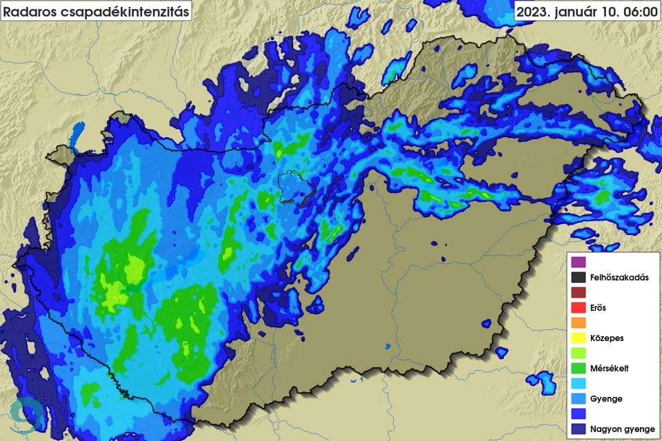 Egyetlen nap alatt 50,6 milliméter eső hullott Devecseren 