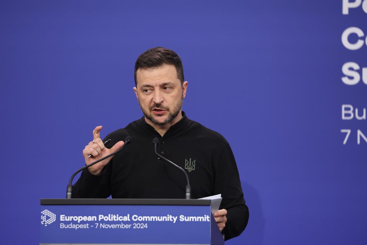 „A háború nem érhet véget egy darab papírral és néhány aláírással” – mondta az ukrán elnök