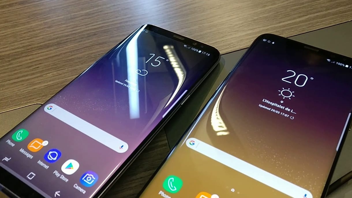 Két videót is mutatunk a Samsung Galaxy S8-ról