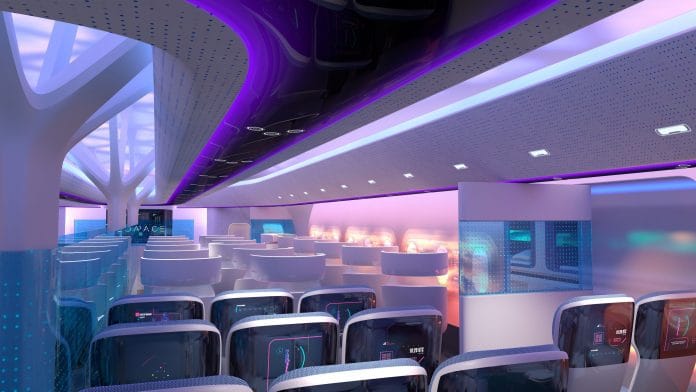 Képek: ha tényleg ilyen lesz az Airbus új repülője, sokan fel akarnak majd ülni rá