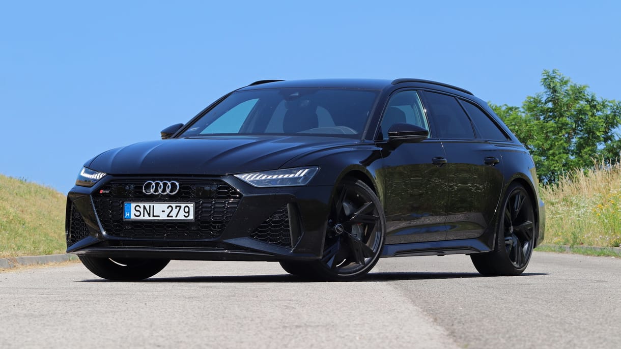 600 lóerő sosem volt még ennyire családbarát: meghajtottuk a kombi Audi RS6-ot