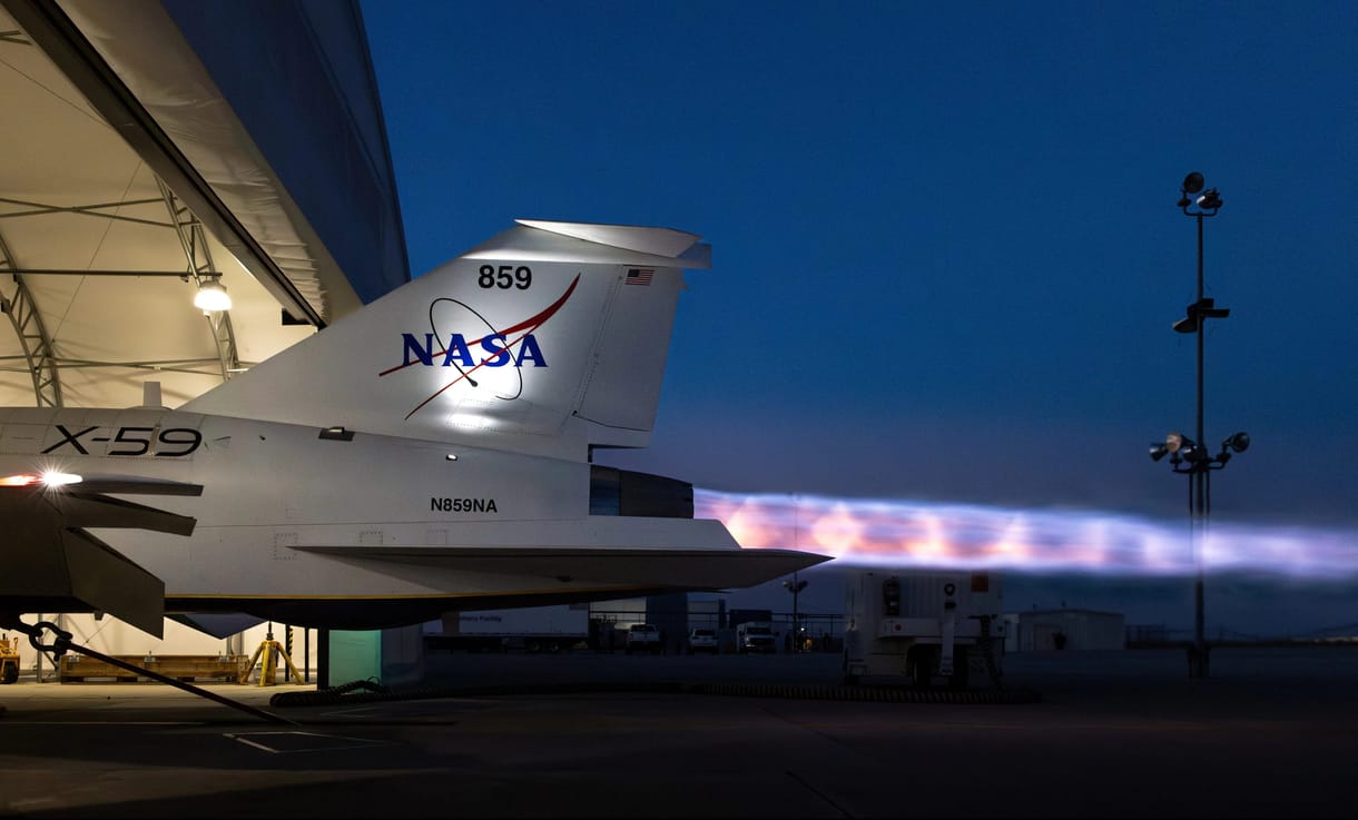 Nyers erő: beindította a Concorde utódjaként emlegetett repülőgép hajtóművét a NASA (videó)
