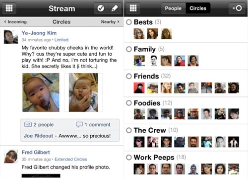 Már iPhone-on is elérhető a Google+ alkalmazás