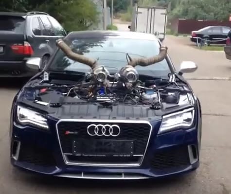 Egészen őrült Audit építettek az oroszok – videó