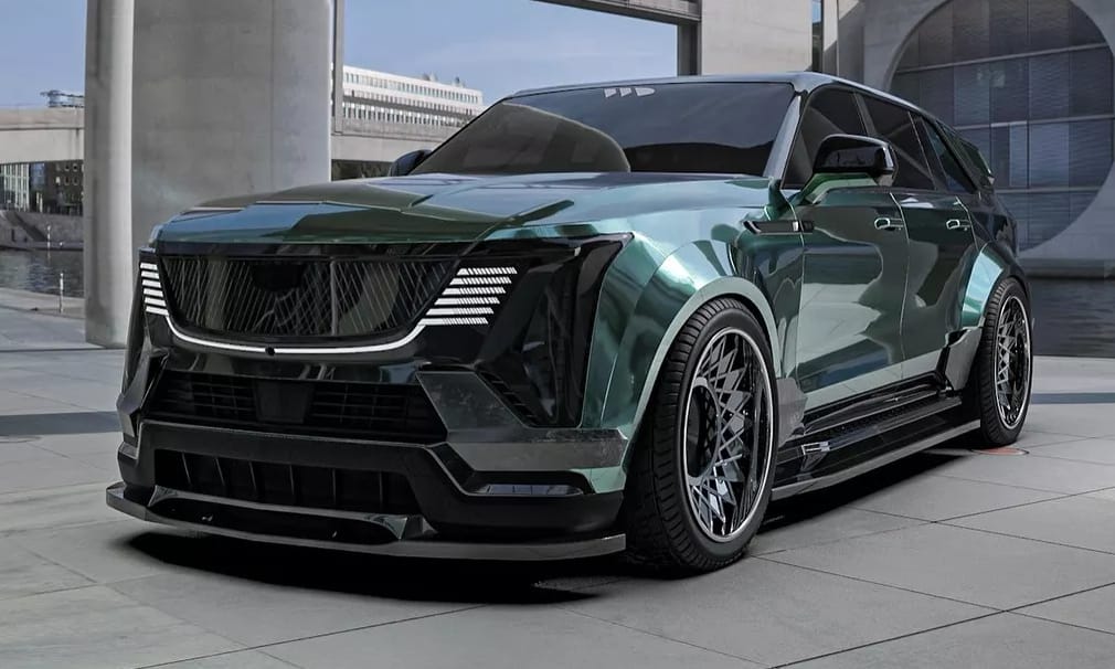 Észvesztő tuningot kapott a 4 tonnás Cadillac luxusterepjáró