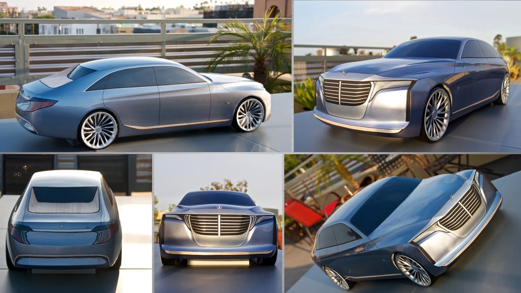 Ilyen lesz egy Mercedes luxuslimuzin 2021-ben?