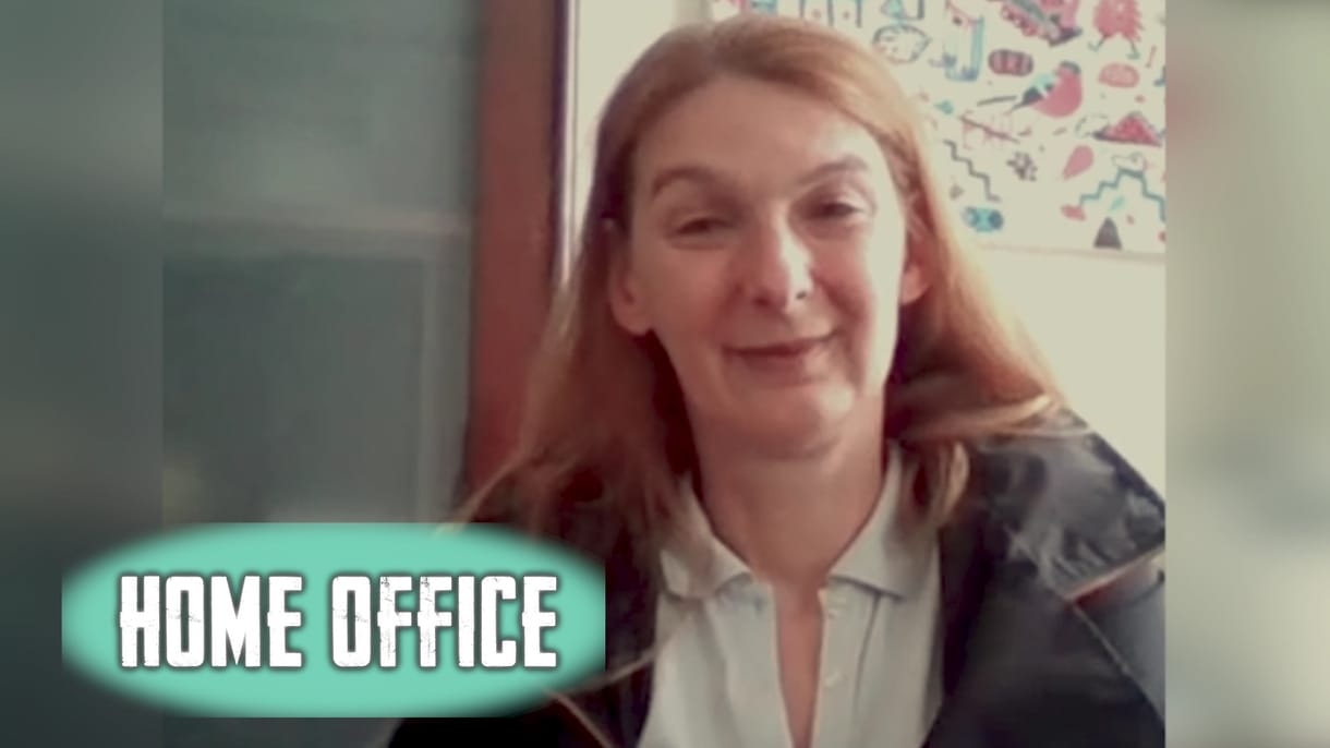 Baranyi Krisztina a Home office-ban: 