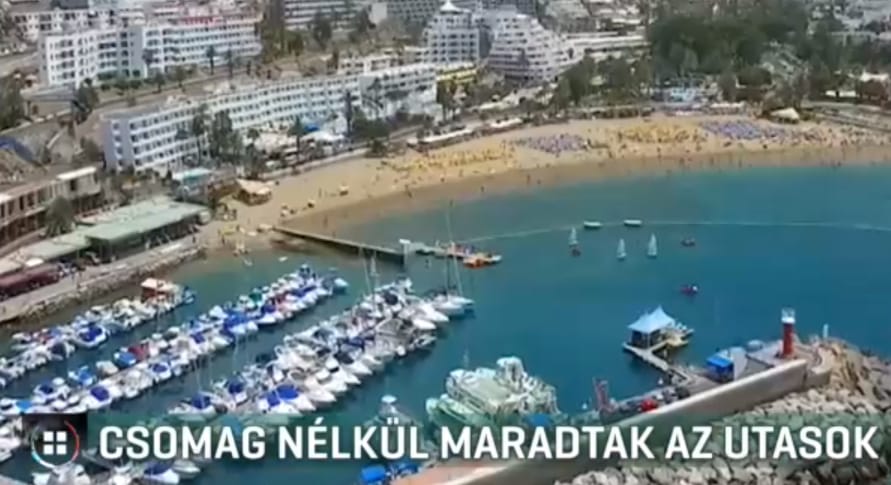 Szerdára érkezhetnek meg a Kanári-szigetekre a magyar turisták Budapesten maradt csomagjai