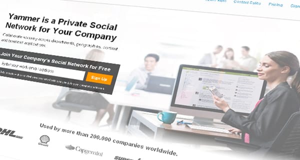 Egymilliárd dollár - felvásárolta a Microsoft a Yammer-t