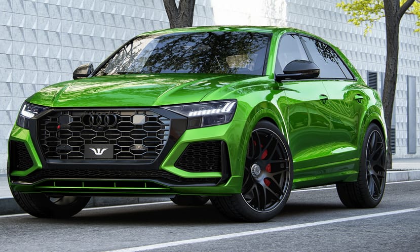 Tízzel lépi át az 1000 lóerős határt ez az új Audi RS Q8 divatterepjáró