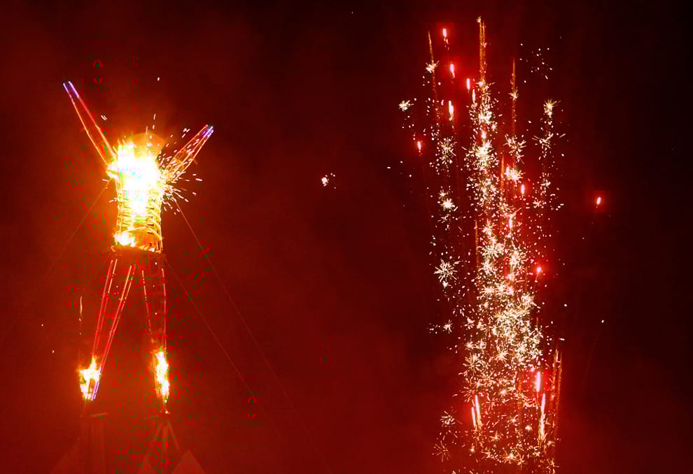 25. alkalommal égett porrá a Burning Man 
