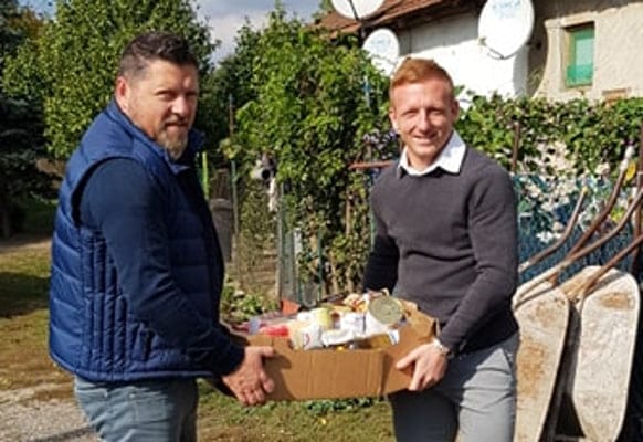 Kleinheisler László is a Fidesznek kampányol