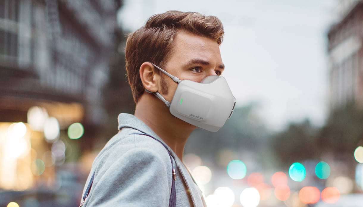 Piacra dobják az arcmaszkot, amelyben már 8 órán át ventilátorok segítik a be- és kilégzést