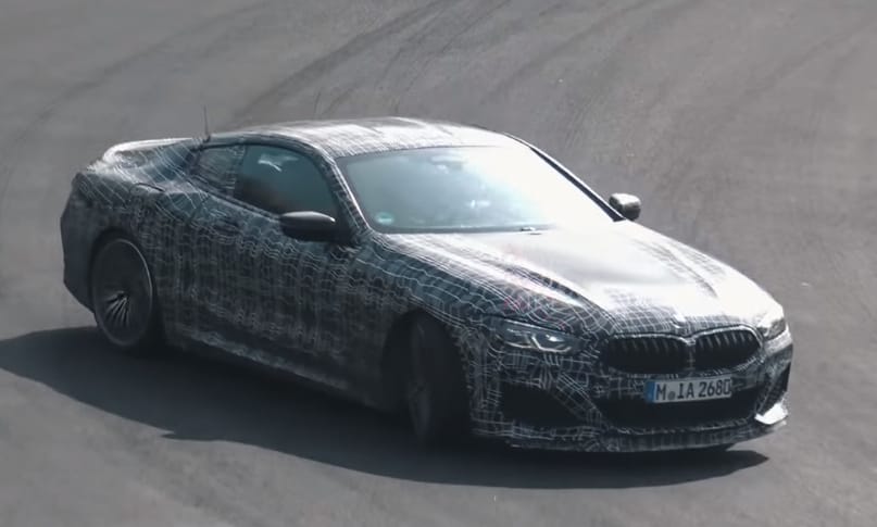 Kémvideó: Gyönyörűen keresztbe lehet tenni a vadonatúj BMW M850i-t
