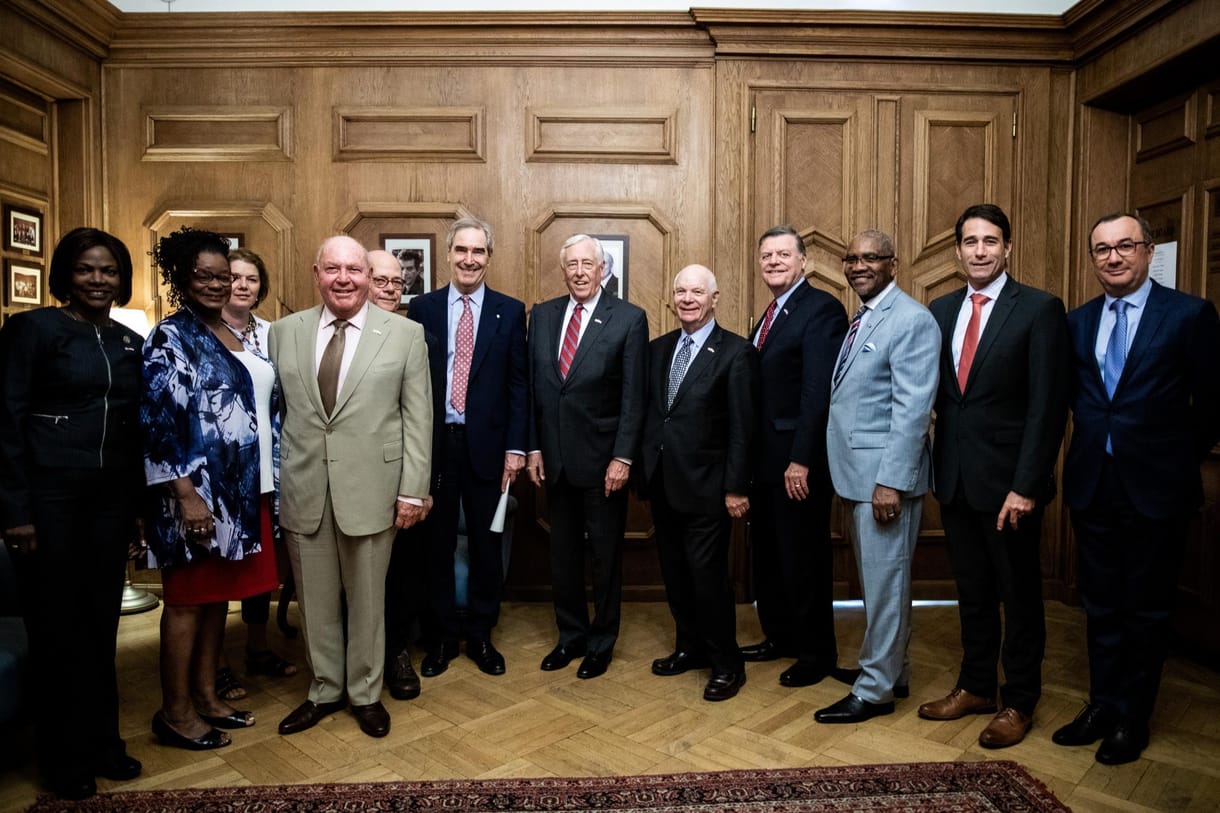 Amerikai képviselők jártak ma a CEU-n