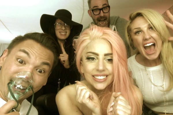 Lady Gaga így örült Obamának - fotó