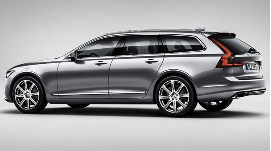 Egy héttel a premier előtt csak lebukott a Volvo V90