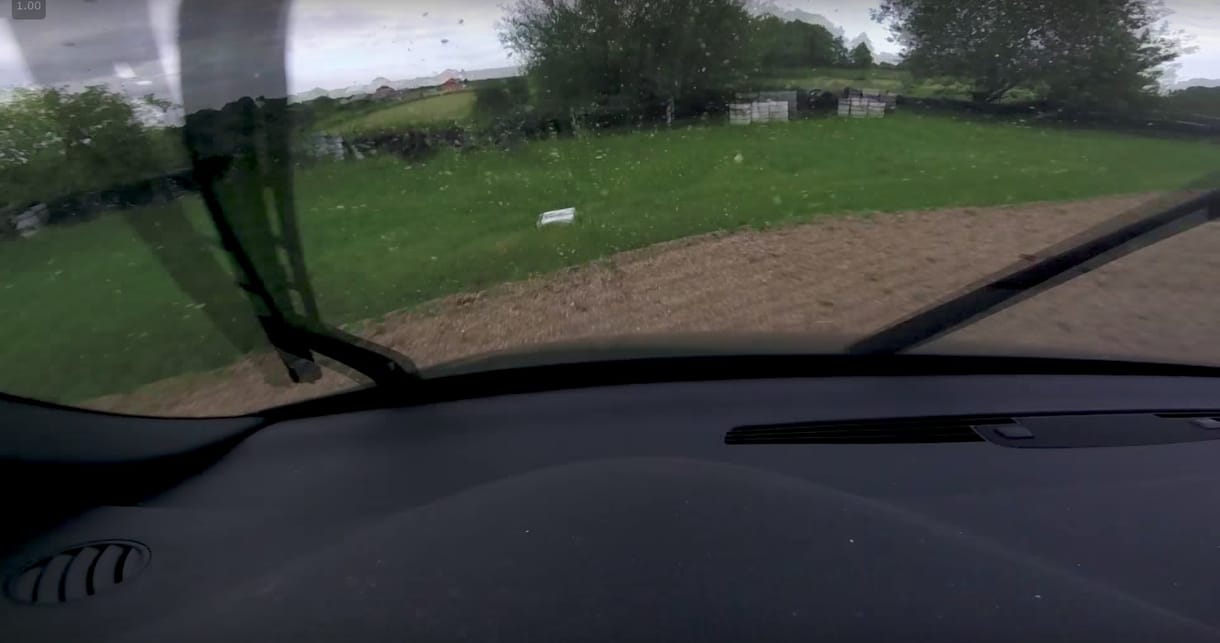 200 km/h-nál szállt el az Audi, a fedélzeti kamera mindent felvett – videó