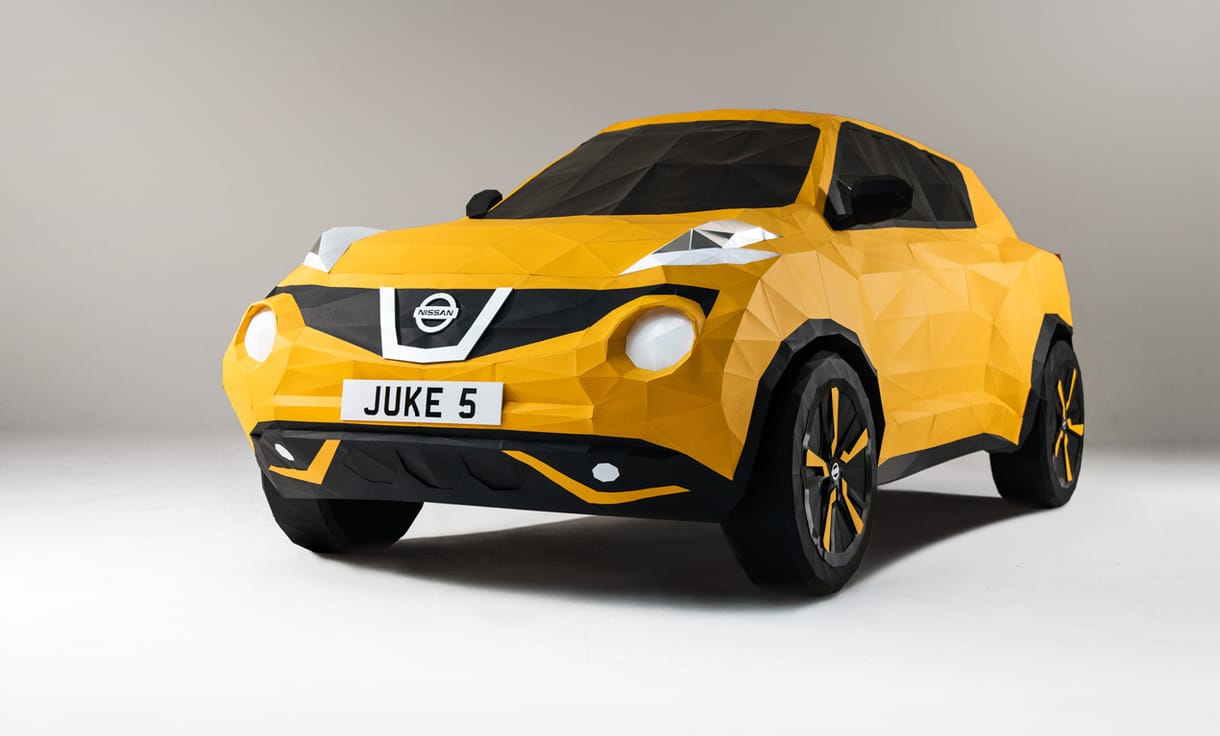 Elsőre ez egy átlagos Nissan Juke-nak tűnik. Aztán leesik az ember álla