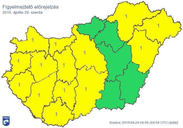 Figyelmeztetés: ma is erős szél tépheti az országot