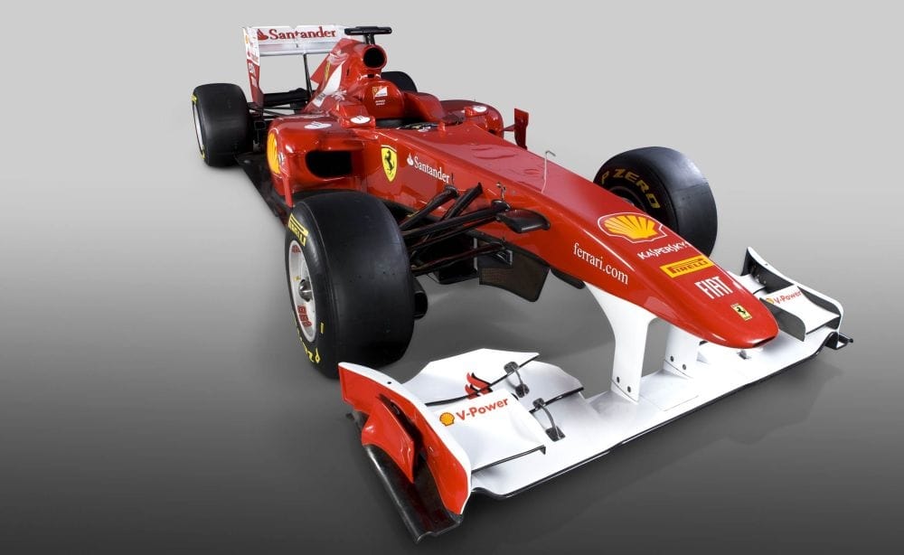 A Ferrari 2011-es autója, az F150